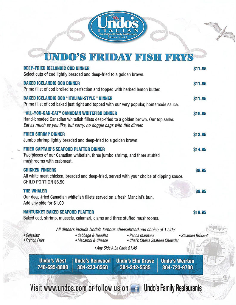 Undo's Family Restaurant & Catering